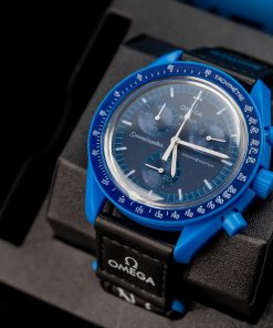 Đồng hồ Omega x Swatch SpeedMaster Fake Cao Cấp MoonSwatch Sao Hải Vương42mm