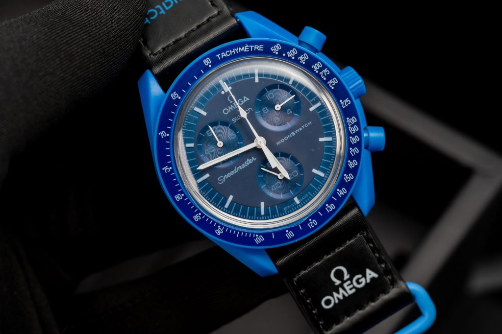 Đồng hồ Omega x Swatch SpeedMaster MoonSwatch Fake 11 Sao Thủy