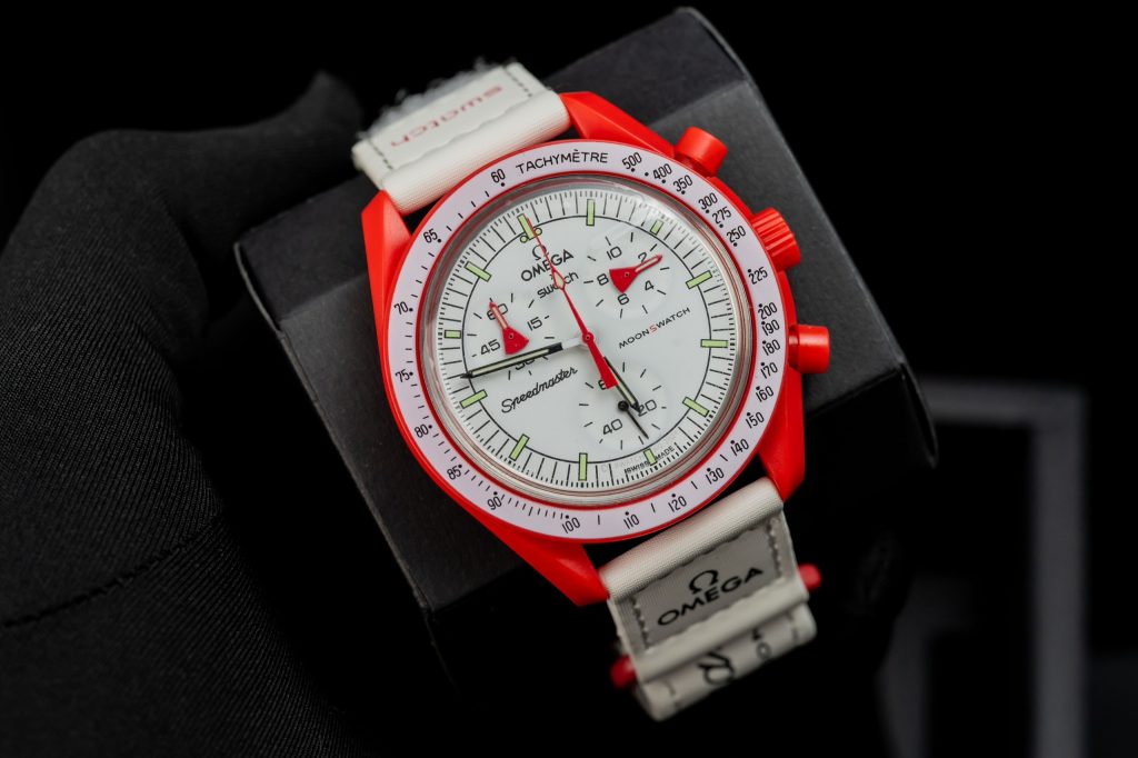 Đồng hồ Omega x Swatch SpeedMaster MoonSwatch Fake 11 Sao hỏa