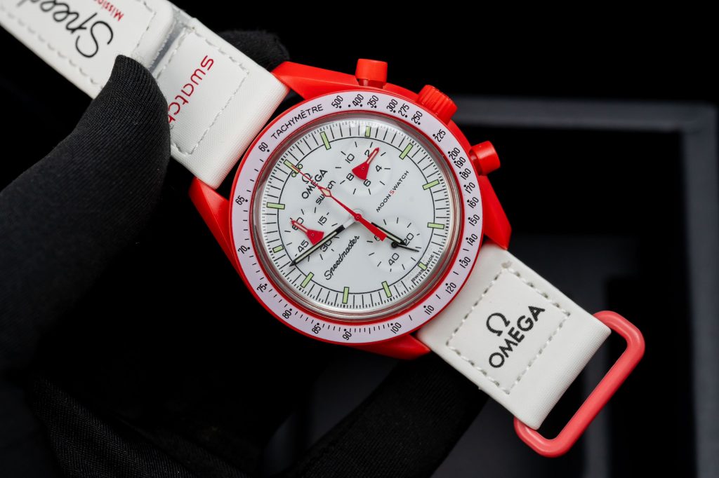 Đồng hồ Omega x Swatch SpeedMaster MoonSwatch Fake 11 Sao hỏa