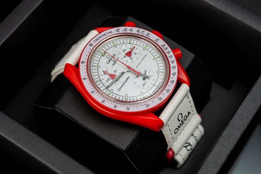 Đồng hồ Omega x Swatch SpeedMaster MoonSwatch Fake 11 Sao hỏa