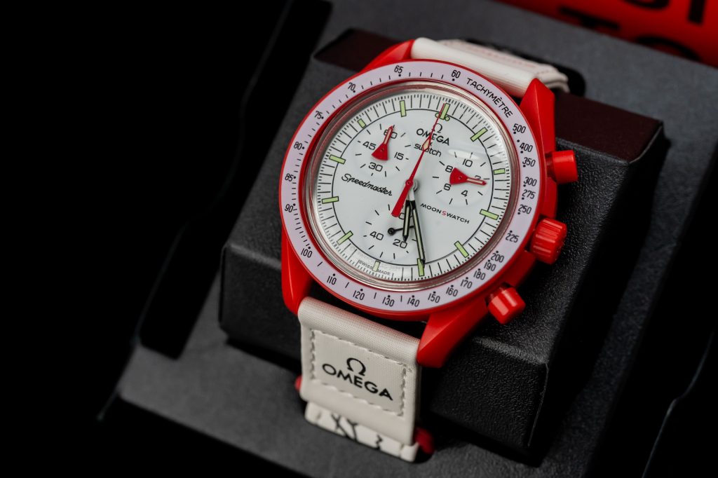 Đồng hồ Omega x Swatch SpeedMaster MoonSwatch Fake 11 Sao hỏa