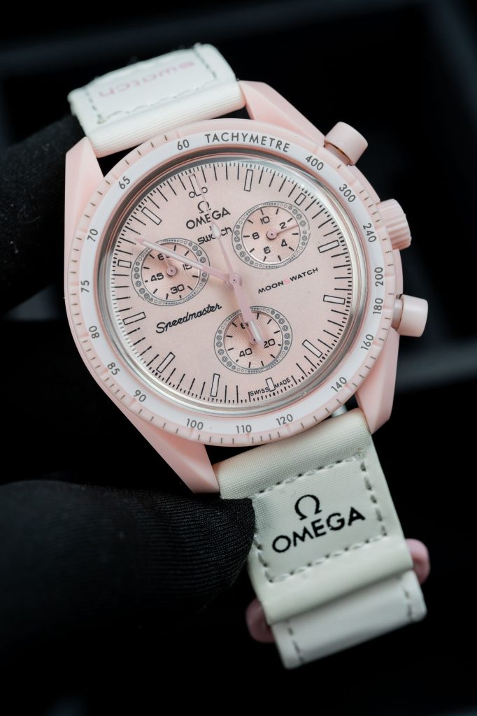 Đồng hồ Omega x Swatch SpeedMaster Fake Cao Cấp MoonSwatch Sao Kim