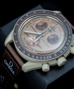 Đồng hồ Omega x Swatch SpeedMaster MoonSwatch Fake Cao Cấp Sao Thổ