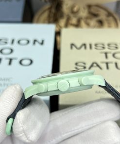 Đồng hồ Omega x Swatch SpeedMaster Fake Cao Cấp MoonSwatch Trái Đất