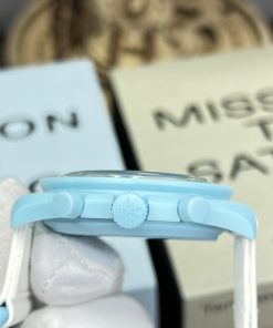 Đồng hồ Omega x Swatch SpeedMaster Fake Cao Cấp MoonSwatch Sao Thiên Vương 42mm