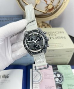 Đồng hồ Omega x Swatch SpeedMaster Fake Cao Cấp MoonSwatch Sao Thủy 42mm
