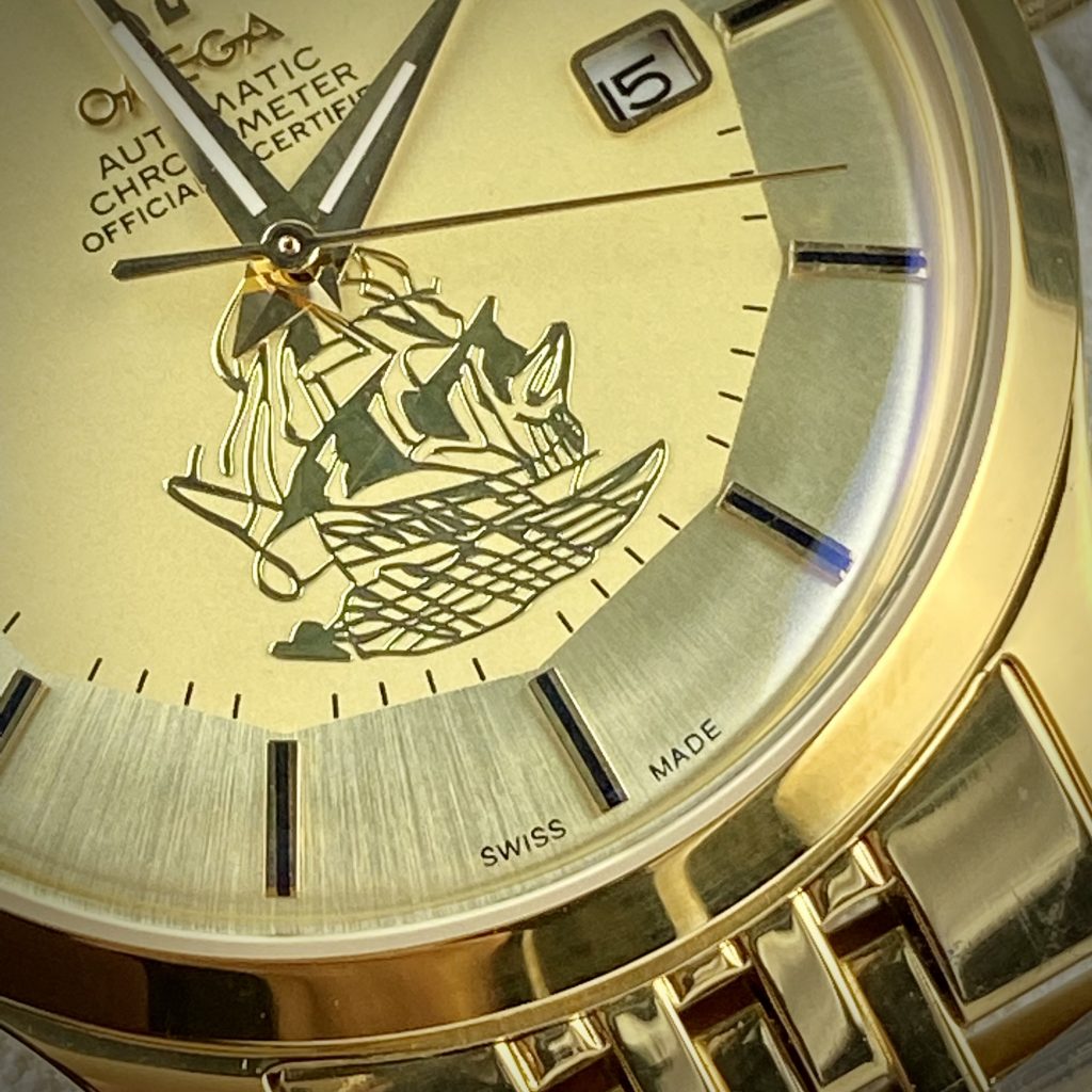 Đồng hồ Omega thuận buồm xuôi gió Super Fake máy cơ Nhật 40mm