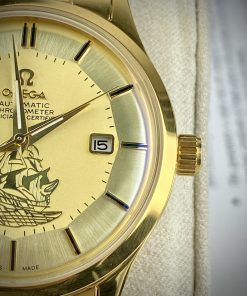 Đồng hồ Omega thuận buồm xuôi gió Super Fake máy cơ Nhật 40mm