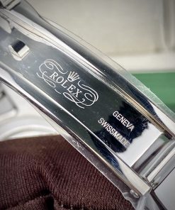 Đồng hồ Rolex DateJust mặt xà cừ nam đính đá Automatic máy Nhật 40mm