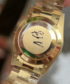 Đồng hồ Rolex Day-Date Replica cao cấp mặt xà cừ mạ vàng 18K
