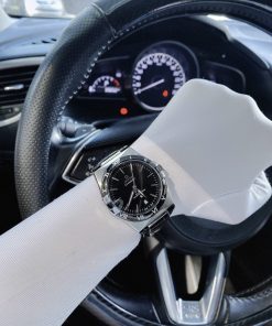 Đồng hồ nam dây da Omega