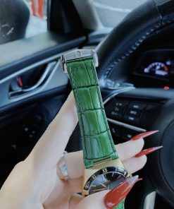 Đồng hồ nam dây da Omega