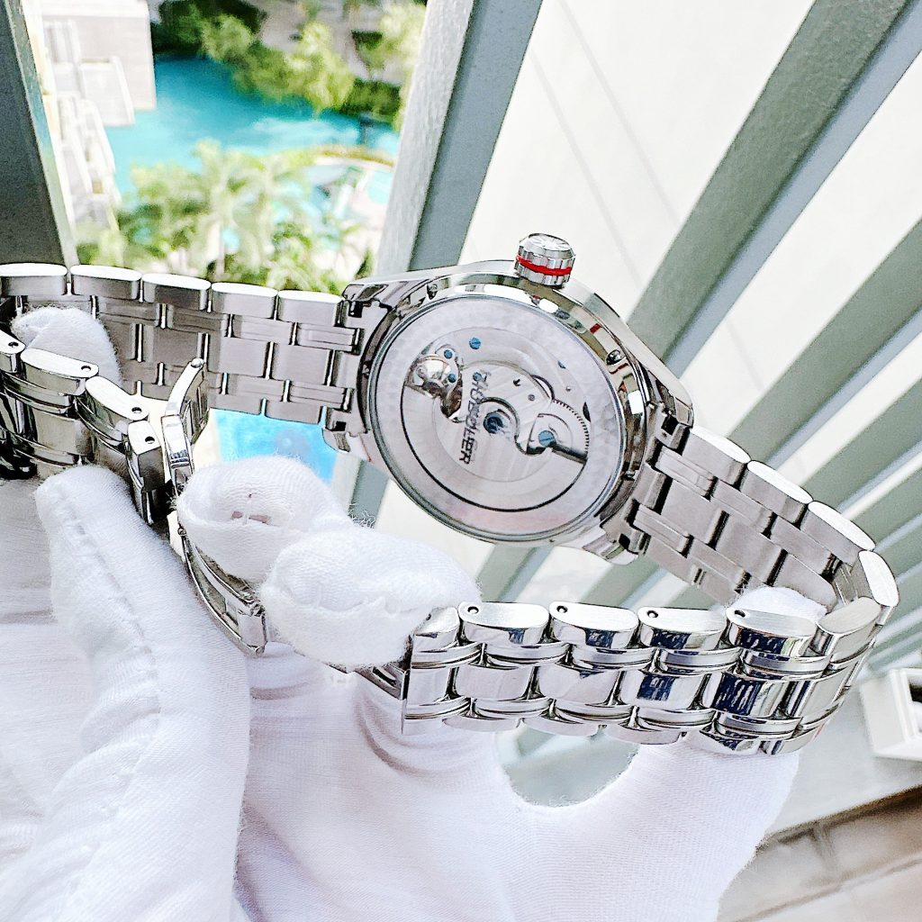 Đồng hồ Huboler Automatic GMT Open Heart nam chính hãng