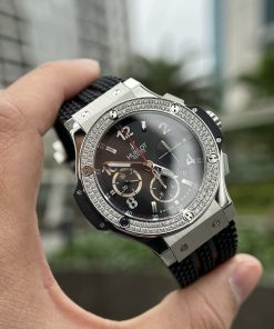 Đồng hồ Hublot Big Bang Replica 11 máy cơ Thụy Sỹ đính đá 41mm