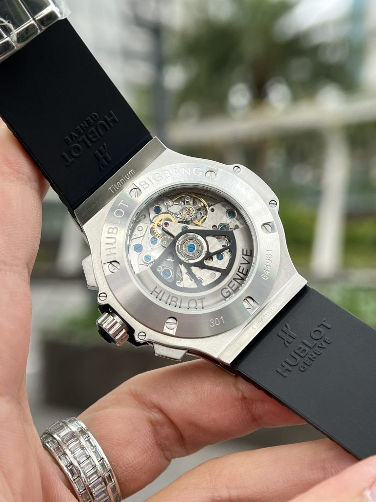 Đồng hồ Hublot Big Bang Replica 11 máy cơ Thụy Sỹ đính đá 41mm