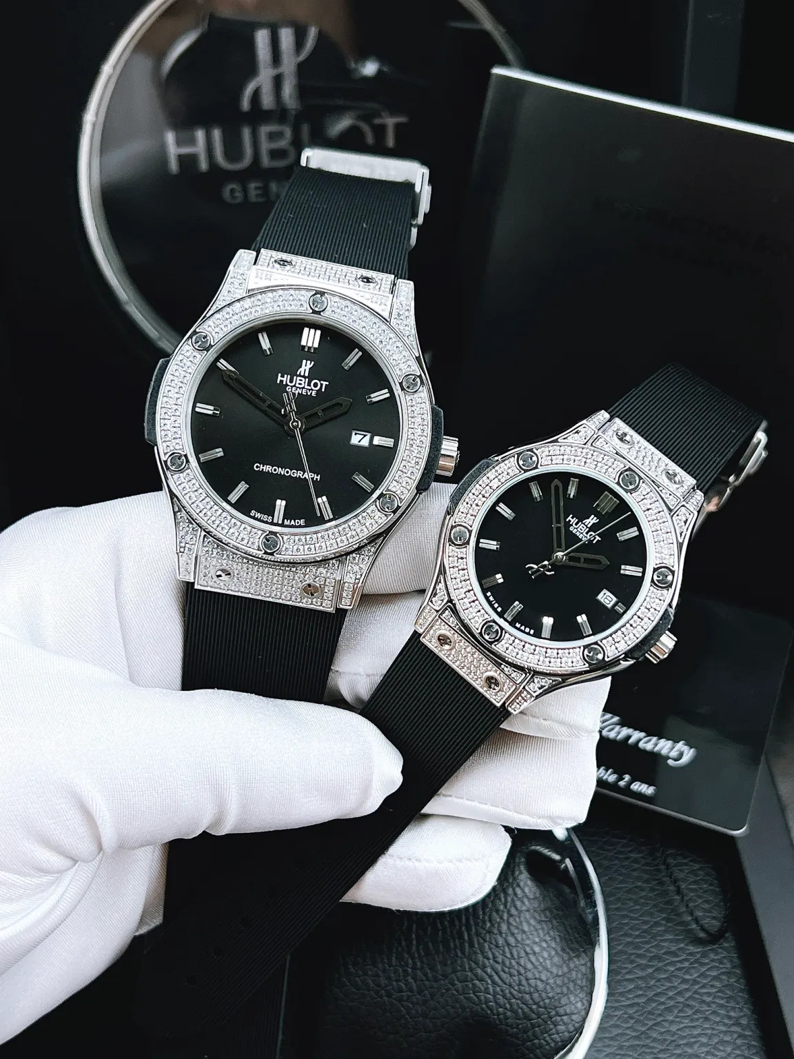 Đồng hồ Hublot đôi nam nữ Super Fake