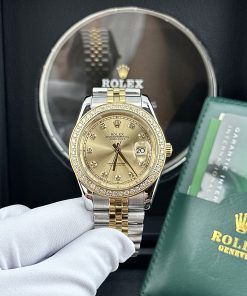 Đồng hồ đôi Rolex máy cơ automatic Datejust Super Fake Nhật 31/41mm