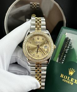 Đồng hồ đôi Rolex máy cơ automatic Datejust Super Fake Nhật 31/41mm