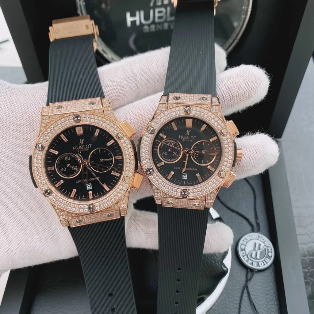 Đồng hồ Hublot cặp đính đá