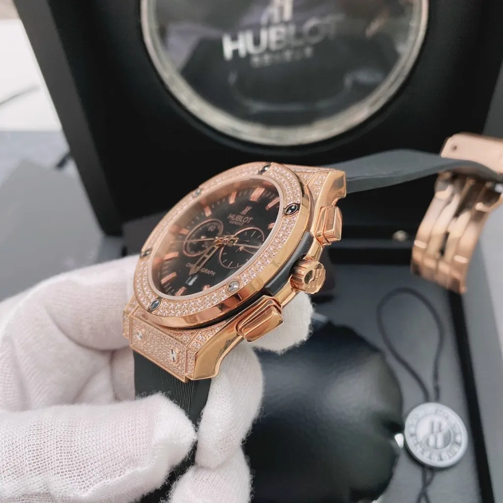 Đồng hồ Hublot cặp đính đá