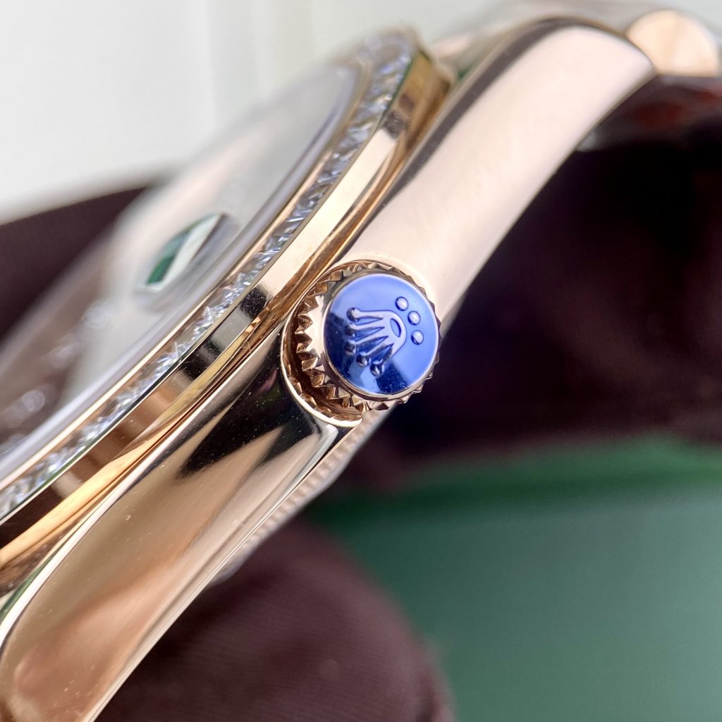 Đồng hồ Rolex Day-Date mặt nham thạch Fake 11 máy cơ Nhật 40mm