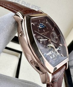 Đồng hồ Vacheron Constantin Super Fake Nhật cơ lộ máy màu nâu 39mm