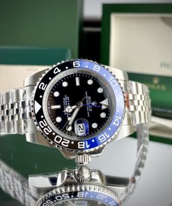 Đồng hồ Rolex GMT Master II "Batman" Super Fake 11 Máy Nhật