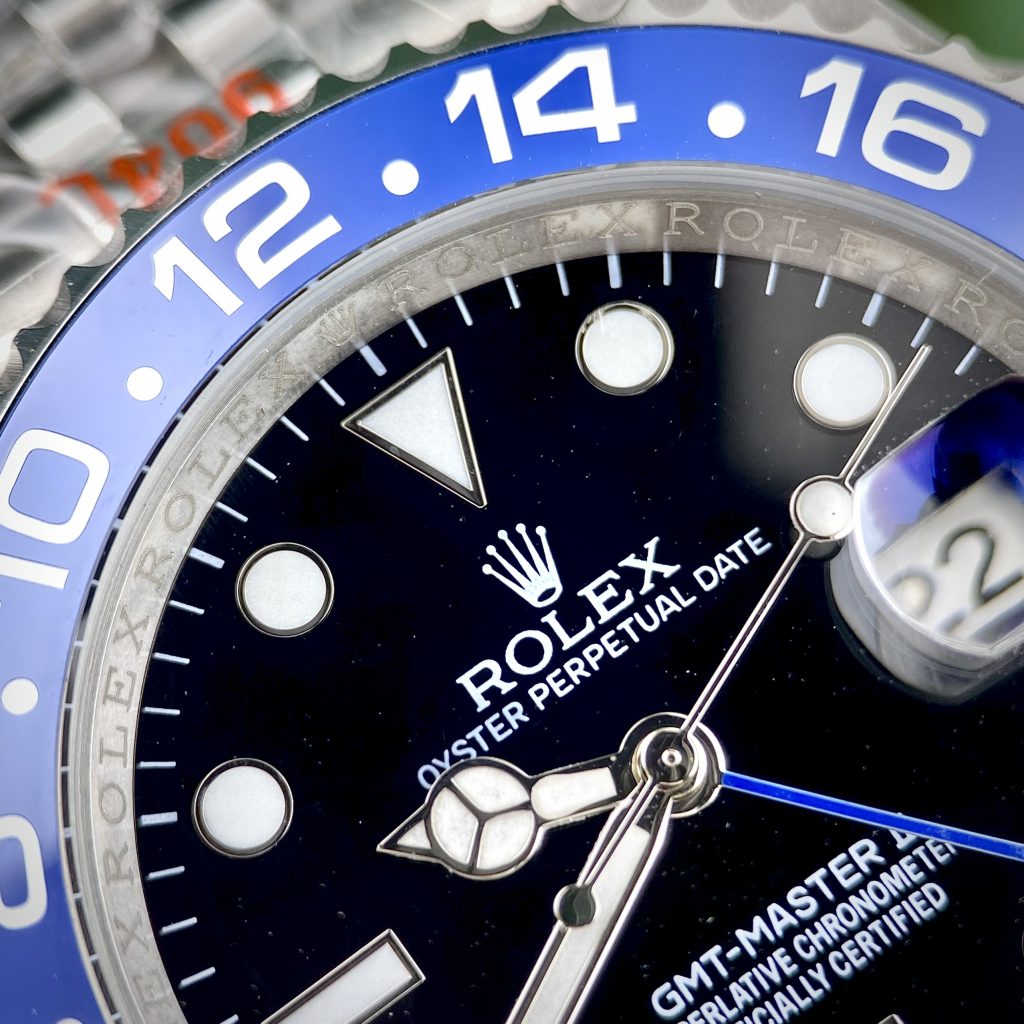 Đồng hồ Rolex GMT Master II "Batman" Super Fake 11 Máy Nhật