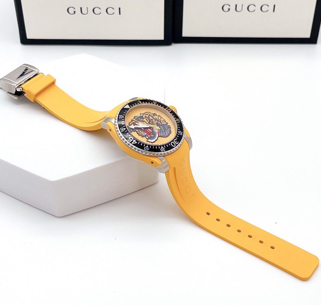 Đồng hồ Gucci Dive Rubber Watch unisex nam nữ dây cao su