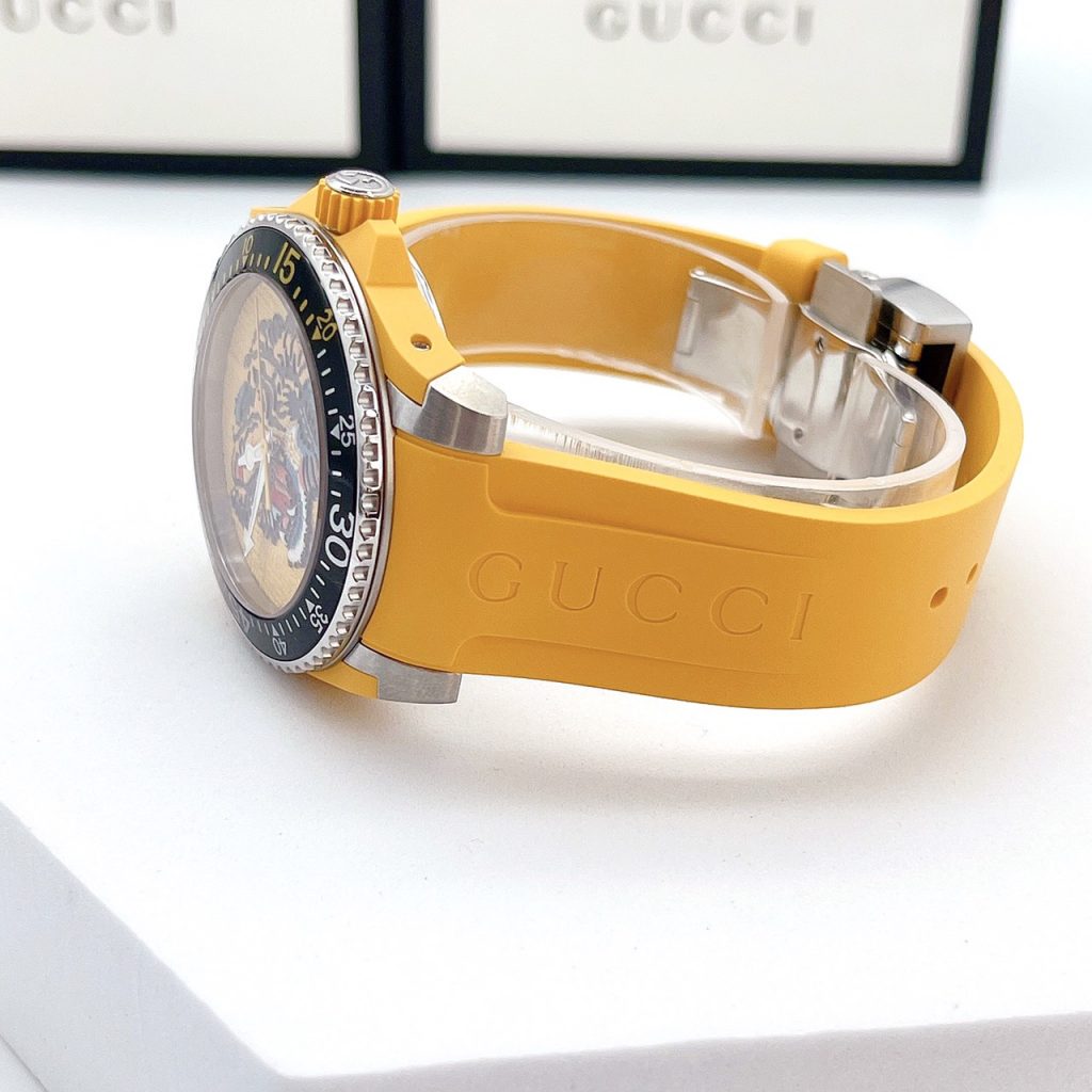 Đồng hồ Gucci Dive Rubber Watch unisex nam nữ dây cao su