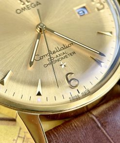 Đồng hồ Omega cổ Constellation Co-Xial Chronometer Fake 11 Nhật
