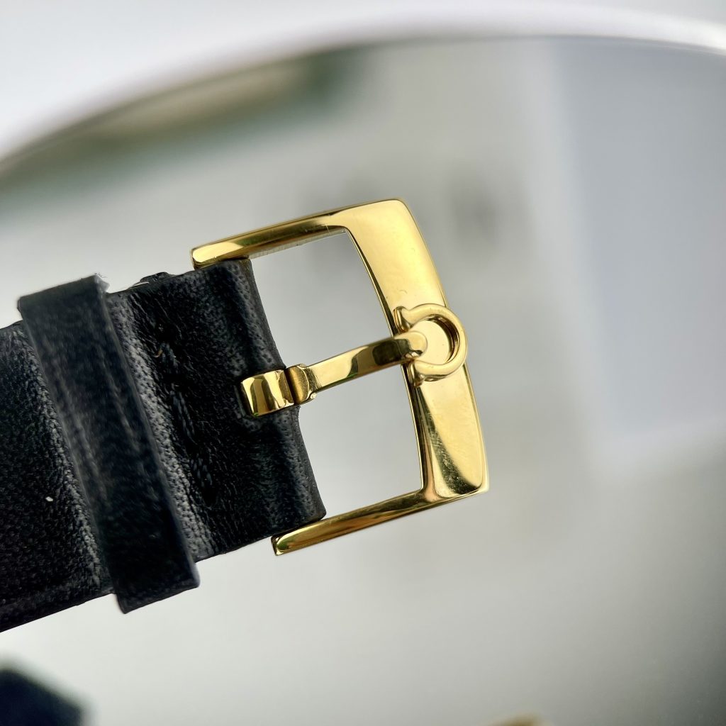 Đồng hồ Omega Seamaster Automatic Nhật giá rẻ dây da màu đen 40mm