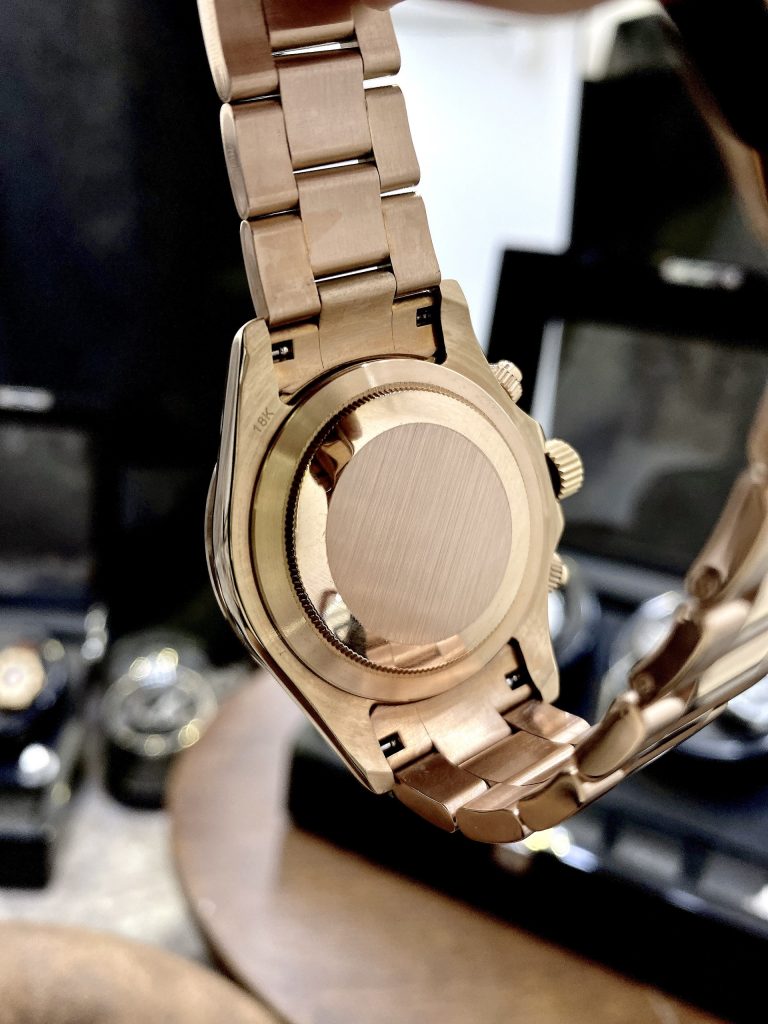 Đồng hồ nam Rolex Daytona mặt số chocolate Fake 11 máy Nhật