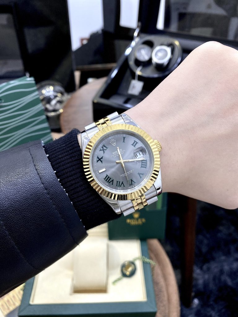 Đồng hồ Rolex DateJust Wimbledon Super Fake Nhật máy cơ