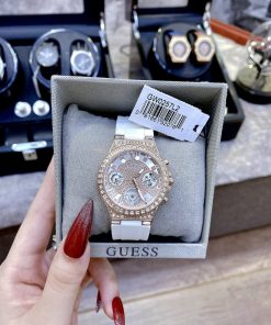 Đồng hồ nữ Guess GW0257L1 đính đá màu vàng hồng Like Auth