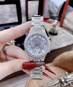 Đồng hồ nữ Guess GW0320L1 Like Auth đính đá màu trắng
