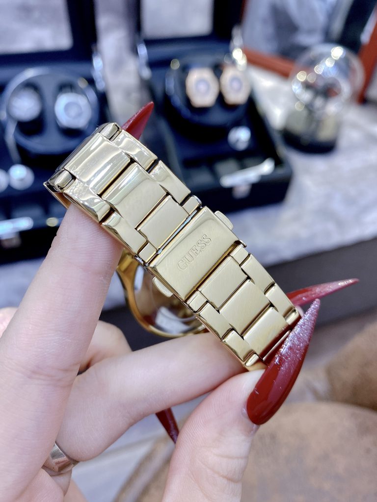 Đồng hồ nữ Guess GW0320L5 Like Auth màu vàng Gold đính đá