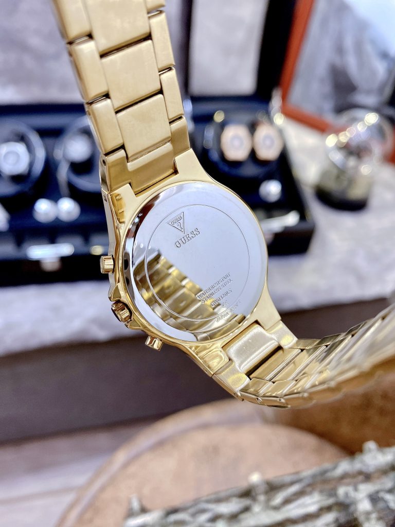 Đồng hồ nữ Guess GW0320L5 Like Auth màu vàng Gold đính đá