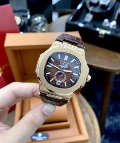 Đồng hồ nam Patek Philippe Nautilus Fake cao cấp máy cơ Nhật 40mm
