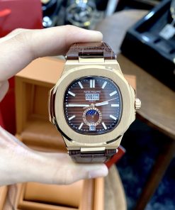 Đồng hồ nam Patek Philippe Nautilus Fake cao cấp máy cơ Nhật 40mm