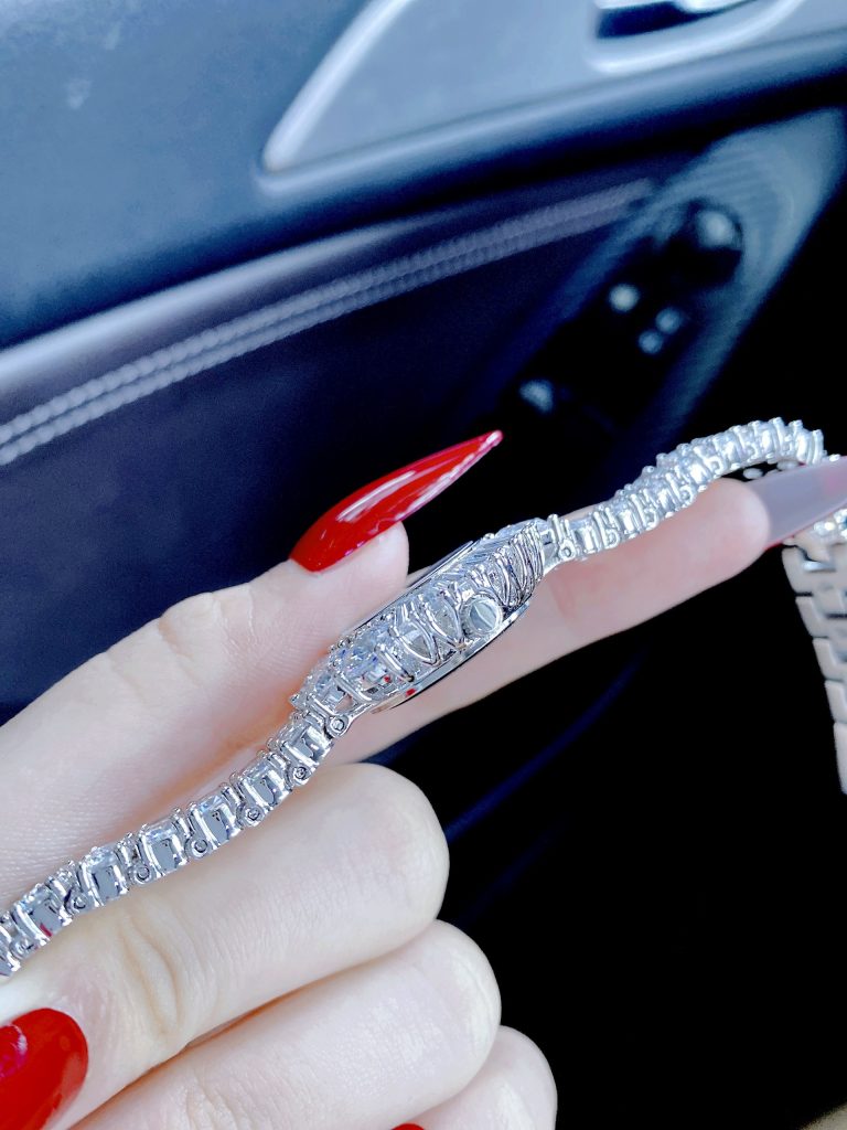 Đồng hồ nữ Royal Crown đính full đá lấp lánh sang chảnh Like Auth 30mm