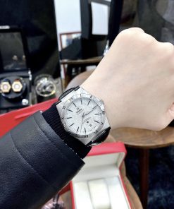 Đồng hồ nam Omega Constellation Automatic nam dây da màu đen 38mm