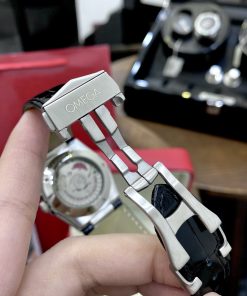 Đồng hồ nam Omega Constellation Automatic nam dây da màu đen 38mm