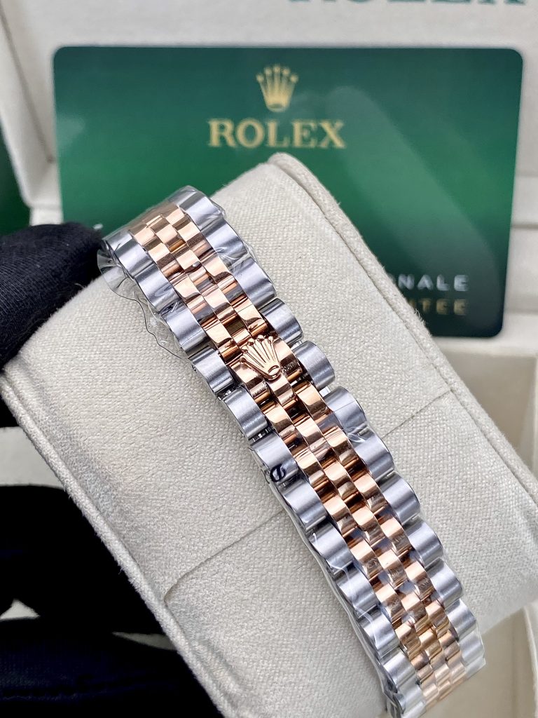 Đồng hồ nữ Rolex Datejust mặt chocolate Fake 11 máy cơ Nhật 31mm