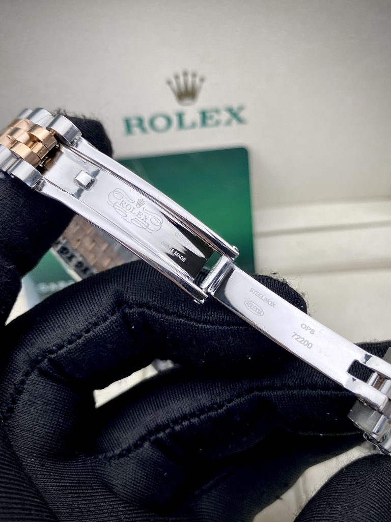 Đồng hồ nữ Rolex Datejust mặt chocolate Fake 11 máy cơ Nhật 31mm