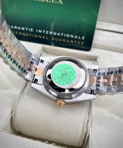 Đồng hồ nữ Rolex Datejust mặt chocolate Fake 11 máy cơ Nhật 31mm