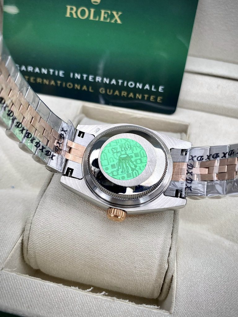 Đồng hồ nữ Rolex Datejust mặt chocolate Fake 11 máy cơ Nhật 31mm