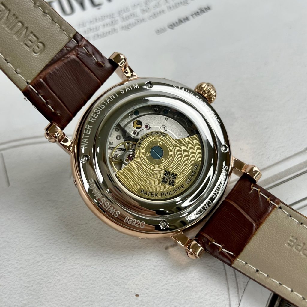 Đồng hồ nam Patek Philippe Sun & Moon cơ tự động Fake Nhật 40mm