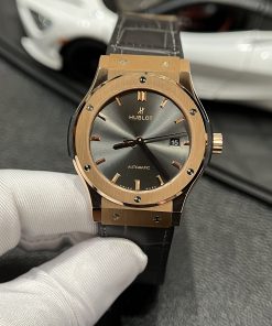 Đồng hồ nam Hublot Classic Fusion Grey Dial King Gold Replica 11 JJF 42mm